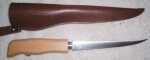 Ec Fillet Knife 6" SS Wood Handle