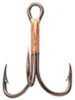Eagle Claw Hook Bronze Treble 50/Bx Md#: 374F-8