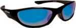 Flying Fisherman Sunglasses Polaroid-Cabo Black/Smoke Blue Mirror Md#: 7735Bs