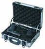 Aluminum Two Pistol Case Frame - Extruded Pvc Exterior Panels Key Lockable latches Double Layer High-densi
