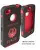 Allen Company Cell Phone Case Ruger IPhone 5/5S Black/Red
