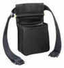 Divided Shell Pouch With Belt Black - Twin compartments Hold One Box Of Shells Each Heavy-Duty Adjustable Web