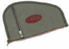 Signature Series Heart-Shaped Handgun Case W/Pocket Olive Drab - 14" Strong Durable Heavy-Duty Canvas With Dry