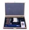 Gunmaster Univ Select 30 Pc .22 Caliber Cleaning Kit Wood Case