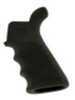 Hogue Grips OD Green Rubber Beavertail With Finger Grooves AR Rifles 15021