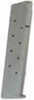Stainless Steel 10-Round Magazine For 1911 .45 ACP Pistols With Full-Length Grip. Offering Increased Capacity In a Single Stack, This Magazine Does Not Fit Flush And Extends Beyond The Bottom Of The F...