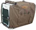 Mud River Bedford Brown Uninsulated Kennel Cover L-ex