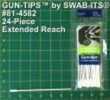 Swab-Its Gun-Tips Extended Reach Foam Cleaning Swabs 24/Pack Bag 81-4582
