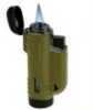 TURBOFLAME Matte Olive. Windproof Lighter Essential For Any Outdoor enthusiasts.