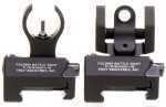 AR-15 Troy Industries Micro Front & Rear Folding Sights Black