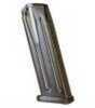 This magazine is for firearms chambered in 9mm Luger and features a 15 round capacity.