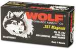 Caliber: 357 Magnum - Full Metal Jacket - Steel Case - Rounds: 50 Round
