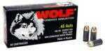Wolf 45 Auto 230Gr FMJ 50Box