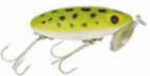 Arbogast Jitterbug 3/8 2.5" Frog White Belly Md: G600