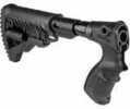 Modular collapsible buttstock and pistol grip system for Remington 870 shotguns.    Features a patented recoil-compensating system for unparalleled recoil reduction!    Rugged one piece adapter design...