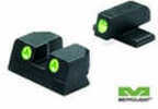 Increase Your "after hours" Tactical Effectiveness! Meprolight Tru - Dot Front / Rear Fixed Sights For Heckler & Kock USP Full - Size. An absolutely Rugged, Impact And Shot-Resistant, Tritium-Bright N...