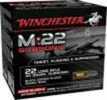 Win M-22 Subsonic 22LR 40Gr Black Lead Round Nose 800Bx
