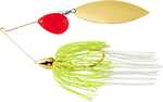 WAR EAGLE GOLD FRAME TANDEM WILLOW SPINNERBAIT WHITE CHT