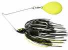 WE NIGHT TIME PAINTED HEAD SINGLE COL SPINNERBAIT BLK CHT