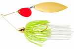 WAR EAGLE GOLD FRAME TANDEM WILLOW SPINNERBAIT WHITE CHT