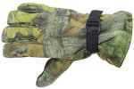 Men’S Brushed Twill Hunting Glove With Thinsulate Insulation And Fleece Lining, Pre-Curved Fingers, Sure Grip Palm Patch, Webbed Wrist Belt With Buckle, And Waterproof Liner.