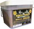 The White Gold Mineral Brick is a 25lb Brick that is a long lasting, cooked attractant, designed to draw deer back to your hunting area. The Mineral Brick includes trace minerals, vitamins, and other ...