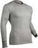 Indera Cotton Heavyweight Thermal Shirt Long Sleeve Heather Gray X-large Model: 839ls-hg-xl
