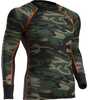 Indera Performance Camouflage Thermal Shirt Long Sleeve Medium Model: 812nls-cm-md