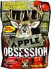 Apple Obsession is a granular attractant with a strong apple flavor that can be poured directly on the ground and provides a good alternative for hunters without food plots.