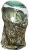 Neck gaiter is made with Polyester camo and has perforated breathing holes.