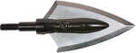 These two bladed fixed broadheads are comprised of stainless steel blades and 5/16â€ aluminum ferrules threaded to 8-32  for use with carbon and aluminum arrows and standard ATA inserts.