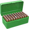 MTM Case-Gard Rifle Ammo Box RMLD-50 Green 50 rd. Model: RMLD-50-10
