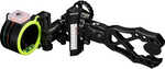 "2 Pin Head with single-pin sight visibility;Right-handed orientation with a 4-inch Dovetail base;Housing size: 1-3/4""