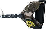 "Forward trigger design for nearly 1"" extra draw length;Compact head with auto-close jaws for secure