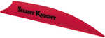 "3"" Silent Knight Vanes for quieter flight and better stability;Design: 30 percent thinner for improved arrow velocity;Material: Made of Sliqtra resin for durability and memory retention;Weight: 6.8 ...
