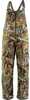 The Conifer bib features front zip, grid fleece lined hand pockets, dual access front cargo pockets, zip to knee side zipper, crotch gusset and a high pile interior. Wind resistant and waterproof.