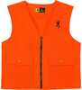 Browning Youth Safety Vest Blaze Orange Large Model: 3055000103