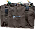 "This duck bag offers twelve storage slots (four wide by three deep) with coated mesh bottoms for drainage. The bag measures 26"" wide by 19"" deep and includes a quick-disconnect shoulder stra