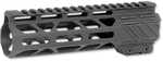Rock River Arms carbine-length free-float handguard. This 7.25 handguard is constructed of anodized 6061 aluminum and includes all necessary hardware. Some gunsmithing required.