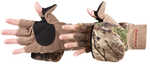 The Manzella Hunter Convertible Hunting Gloves instantly convert from mittens to half-finger gloves or increased dexterity. Features a magnetic clasp to hold the mitten in place and an exclusive heat ...