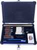 Gunmaster Universal Select Cleaning Kit Wooden Case .22 cal and larger 30 pc.