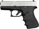 Hogue HandAll Beavertail Grip Sleeve Black for Glock 43X/48  