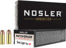 Nosler Match Grade Handgun Ammunition 9mm 115 gr. HG JHP 50 rd. Model: 51017