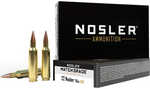 Custom Competition bullet;High-performance powder and bullet combination;Nosler headstamped brass;Uniform consistency