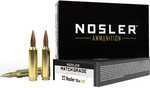 Custom Competition bullet;High-performance powder and bullet combination;Nosler headstamped brass;Uniform consistency