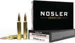 Custom Competition bullet;High-performance powder and bullet combination;Nosler headstamped brass;Uniform consistency