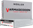 Nosler Varmageddon Rifle Ammunition 6.5 Creedmoor 90 gr. VG FBT 20 rd. Model: 65175