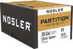 Partition buttets have been the benchmark of bullet manufactuerer's over 65 years offering a lead-alloy, dual-core for superior mushrooming at all velocities, fully tapered copper-alloy jacket, an int...