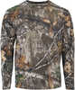 Material: Cotton Blend Color: Realtree Edge Size: Large Type: T-Shirt Long Sleeve: Y Other FEATURES:: Long Sleeve T-Shirt Crew Neck Line Soft And Quiet Fabric