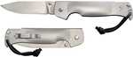 Cold Steel Pocket Bushman Folding Knife Sliver 4.5 in.